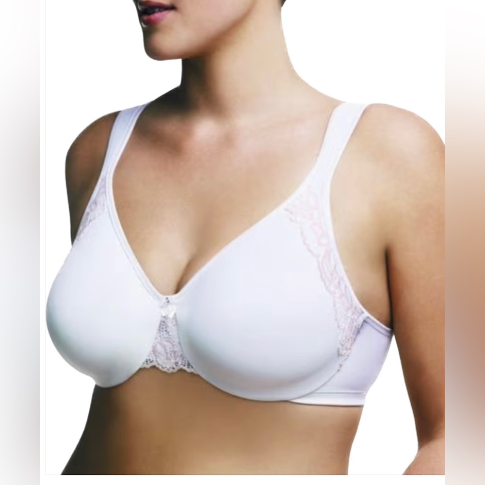 Wonderbra WHT/PNK Unlined Underwire, 42D *P1048